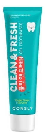 

Гелевая зубная паста с экстрактом гинкго билоба Clean & Fresh Gel Toothpaste 105г