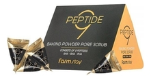 Farm Stay Мягкий скраб для лица с пептидами Peptide9 Baking Powder Pore Scrub