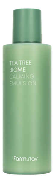 Успокаивающая эмульсия для лица с экстрактом чайного дерева Tea Tree Biome Calming Emulsion 200мл farmstay успокаивающая эмульсия для лица с экстрактом чайного дерева tea tree biome calming emulsion 200 ml