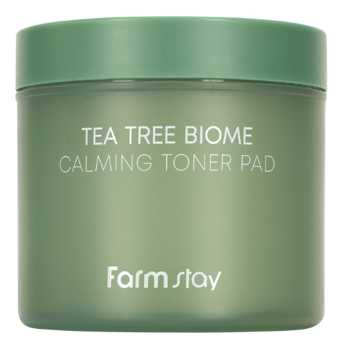 Успокаивающие пэды для лица с экстрактом чайного дерева Tea Tree Biome Calming Toner Pad 70шт набор средств для лица farmstay подушечки для лица успокаивающие с экстрактом чайного дерева tea tree biome calming toner pad