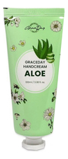 Grace Day Успокаивающий крем для рук с экстрактом алоэ вера Hand Cream Aloe 100мл