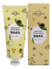 Grace Day Восстанавливающий крем для рук с муцином улитки Hand Cream Snail 100мл