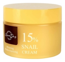 Grace Day Восстанавливающий крем для лица с муцином улитки 15% Snail Cream 50мл