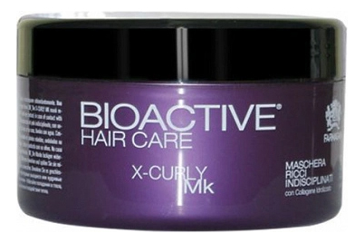 Маска для вьющихся волос Bioactive Hair Care X-Curly Mask Control: Маска 500мл структурирующая маска для вьющихся волос glam curly hair discipline mask маска 500мл