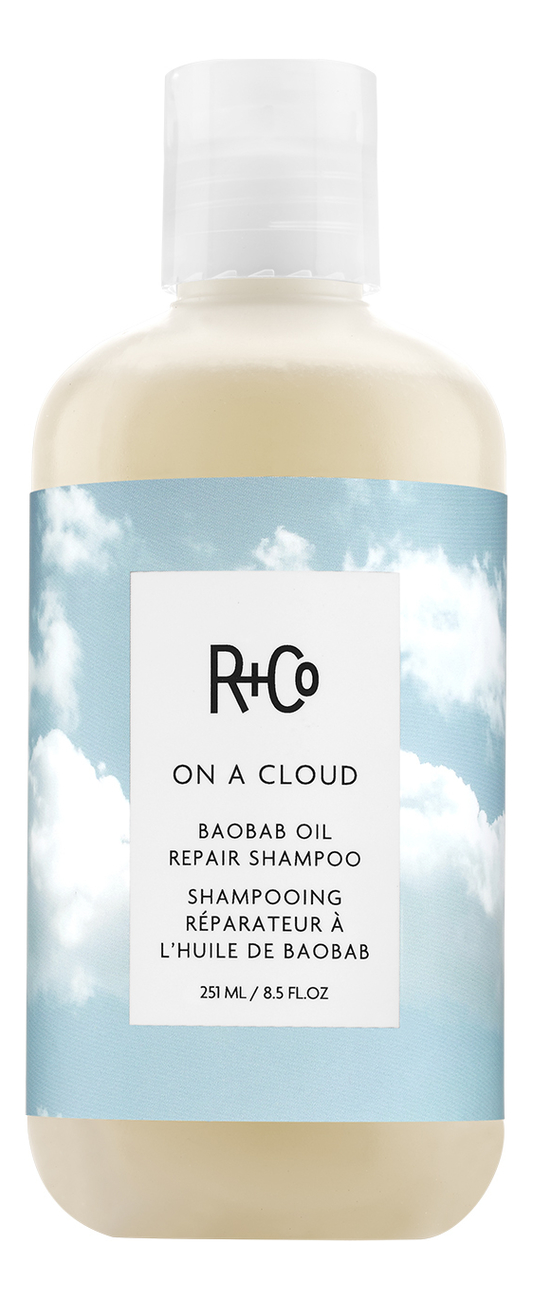 

Восстанавливающий шампунь для волос On A Cloud Baobab Oil Repair Shampoo 251мл