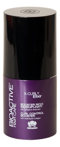 Эликсир бустер для вьющихся волос Bioactive Hair Care X-Curly Control Booster Elixir 75мл farmagan bioactive x curly эликсир бустер для вьющихся волос control booster elixir 75 мл