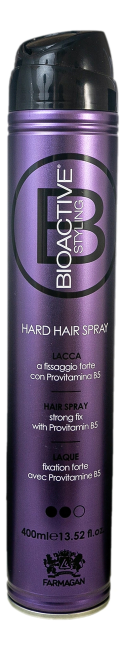 

Лак для волос сильной фиксации с провитамином В5 Bioactive Styling Hard Hair Spray 400мл