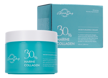 Увлажняющий крем для лица с коллагеном Marine Collagen Moisturizing Cream 100мл