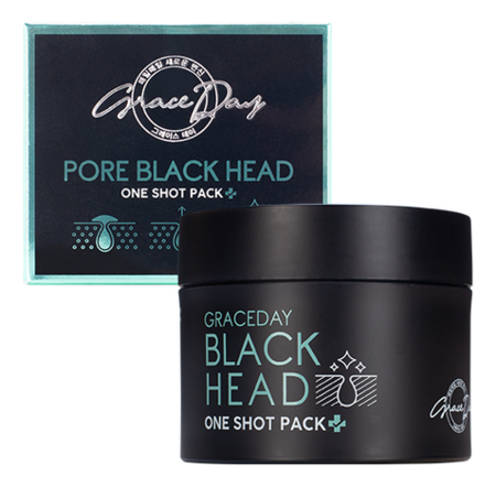 Очищающая глиняная маска для лица Pore Black Head One Shot Pack 120г очищающая маска для лица grace day pore black head one shot pack 120