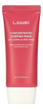 Концентрированная ночная маска с коллагеном Collagen & Red Wine Concentrated Sleeping Mask 60мл