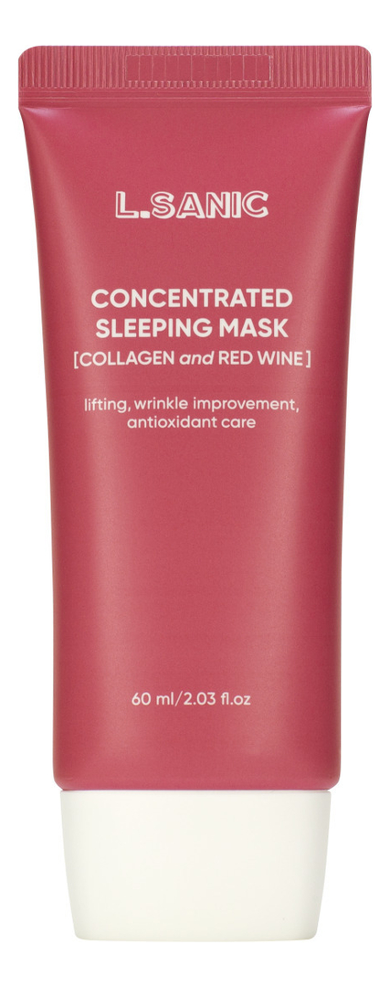 

Концентрированная ночная маска с коллагеном Collagen & Red Wine Concentrated Sleeping Mask 60мл