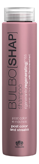 

Регенерирующий шампунь для окрашенных и мелированных волос Bulboshap Shampoo Post Color & Streaks: Шампунь 250мл, Регенерирующий шампунь для окрашенных и мелированных волос Bulboshap Shampoo Post Color & Streaks