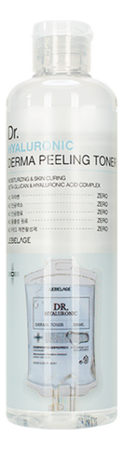 

Отшелушивающий тонер для лица с гиалуроновой кислотой Dr. Hyaluronic Derma Peeling Toner 310мл