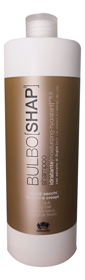 Увлажняющий шампунь для сухих, тусклых и пушащихся волос Bulboshap Shampoo Dry Dull Frizzy Hair: Шампунь 1000мл