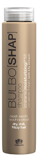 Увлажняющий шампунь для сухих, тусклых и пушащихся волос Bulboshap Shampoo Dry Dull Frizzy Hair: Шампунь 250мл