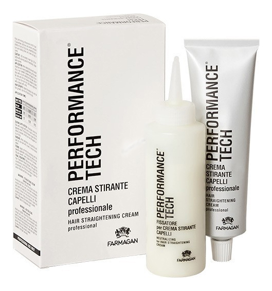

Набор для выпрямления волос Performance Tech Hair Straightening Cream (крем 100мл + флюид 100мл + одноразовые перчатки)