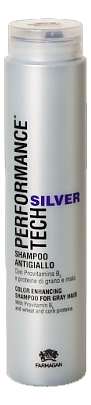 

Серебряный шампунь для волос с анти-желтым эффектом Performance Tech Silver Shampoo 250мл