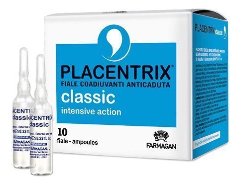 

Лосьон против выпадения волос интенсив действия Placentrix Classic Intensive Action 10*10мл