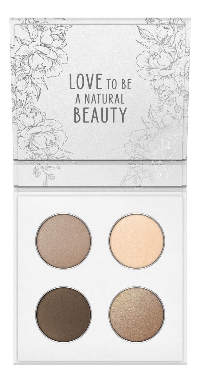 

Минеральные тени для век Glorious Mineral Eyeshadows 3,2г: 01 Lovely Nude, Минеральные тени для век Glorious Mineral Eyeshadows 3,2г