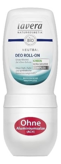 Гипоаллергенный шариковый дезодорант Deo Roll-On Neutral 50мл