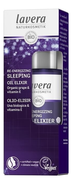 

Ночное масло для лица восстанавливающее Re-Energizing Sleeping Oil Elixir 30мл