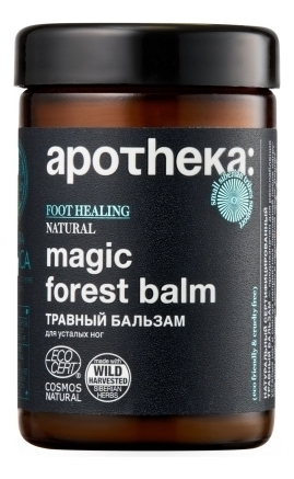 

Травный бальзам для ног Apotheka Magic Forest Balm: Бальзам 100мл, Травный бальзам для ног Apotheka Magic Forest Balm