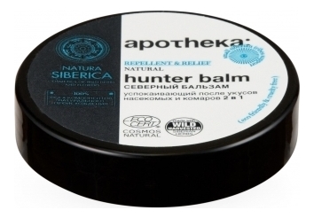 Северный бальзам после укусов насекомых и комаров Apotheka Hunter Balm: Бальзам 15мл