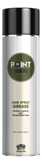 Спрей-блеск для волос с легкой фиксацией Point Hair Spray Grease 400мл спрей блеск для волос с легкой фиксацией farmagan point hair spray grease new 400 мл