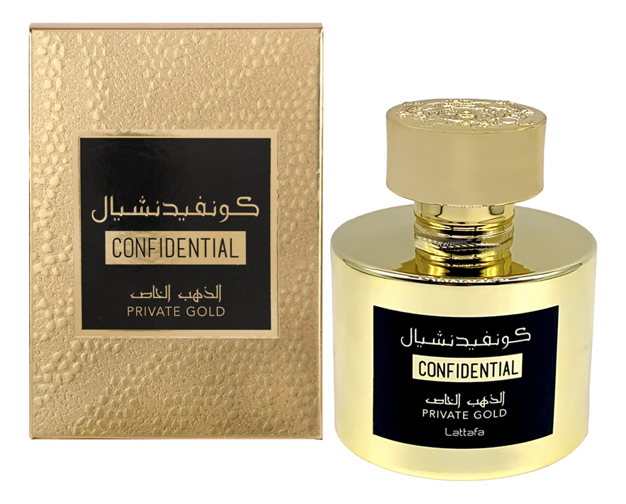 

Confidential Private Gold: парфюмерная вода 100мл, Confidential Private Gold