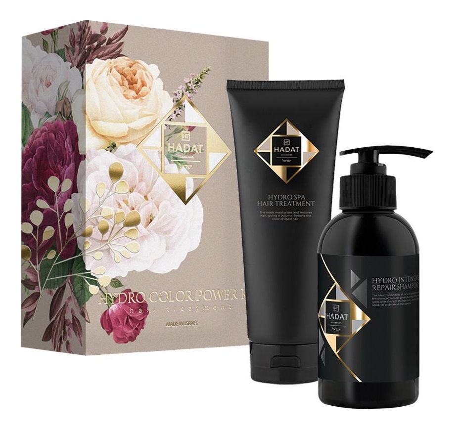 

Набор для волос Hydro Color Power (шампунь Hydro Intensive Repair Shampoo 250мл + маска Hydro Spa Hair Treatment 250мл)
