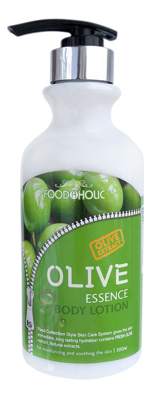 Лосьон для тела с экстрактом оливы Olive Essential Body Lotion 500мл увлажняющий лосьон для тела с экстрактом оливы deoproce well being fresh moisturizing olive body lotion 500мл