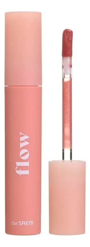 

Тинт для губ Flow Lip Velvet Mousse 4,4г: CR01 Breeze, Тинт для губ Flow Lip Velvet Mousse 4,4г