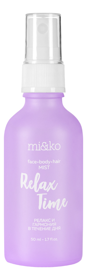 

Мист для лица, тела и волос Relax Time Mist 50мл