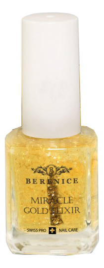 

Гель-эликсир для поврежденных ногтей и кутикулы Jewellery Miracle Gold Elixir 15мл