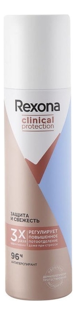 

Сухой спрей для тела Защита и свежесть Clinical Protection 150мл