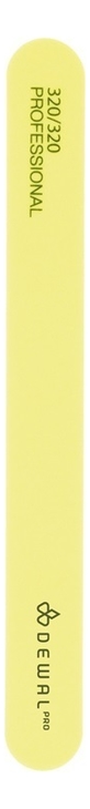 Пилка для ногтей Neon 18см: Желтая 320/320