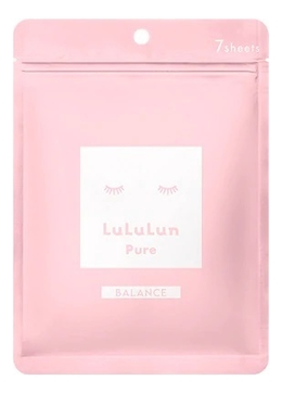 Маска для лица Увлажнение и баланс кожи Face Mask Pure Balance Pink