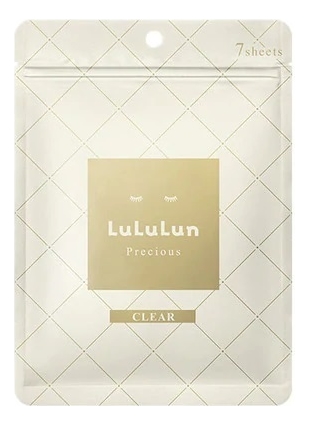 

Антивозрастная тканевая маска Увлажнение и борьба с тусклостью Precious Clear White: Маска 7шт, Антивозрастная тканевая маска Увлажнение и борьба с тусклостью Precious Clear White