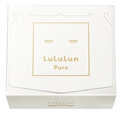 Купить Тканевая маска для лица Увлажнение и чистая кожа Face Mask Pure Clear White: Маска 32шт, LuLuLun