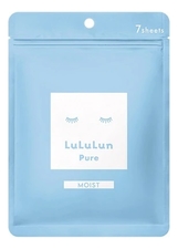 LuLuLun Тканевая маска для глубокого увлажнения обезвоженной кожи лица Face Mask Pure Blue Moist