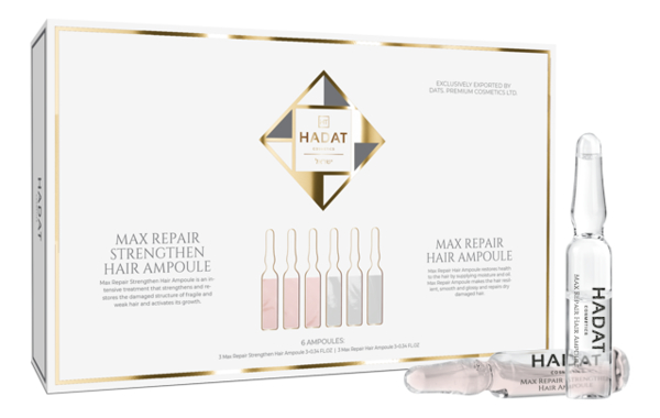 Набор для волос Max Repair Hair Ampoule (восстанавливающие ампулы 3*10мл + ампулы для роста 3*10мл)
