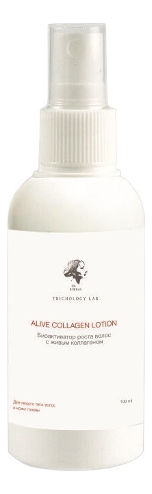 

Биоактиватор роста волос с живым коллагеном Dr. Kokhas Alive Collagen Lotion 100мл