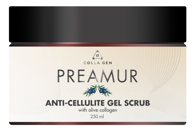 

Скраб для тела с живым коллагеном Preamur Anti-Cellulite Gel Scrub 250мл