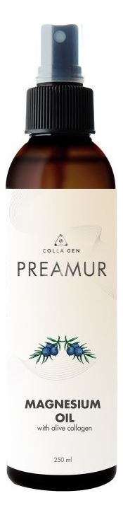 

Магниевое масло с живым коллагеном Preamur Magnesium Oil 250мл
