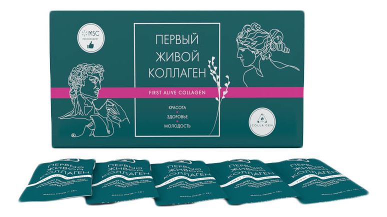 

Биокомплекс Первый живой коллаген: Саше 30*10г, Биокомплекс Первый живой коллаген