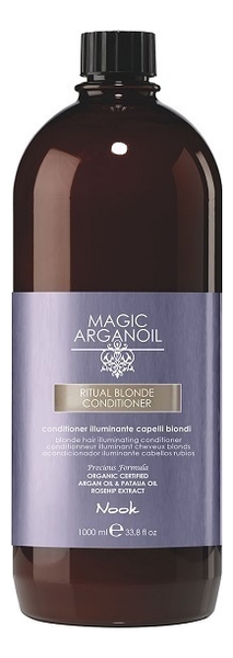 

Кондиционер для блондированных волос Magic Arganoil Ritual Blonde Conditioner: Кондиционер 1000мл, Кондиционер для блондированных волос Magic Arganoil Ritual Blonde Conditioner