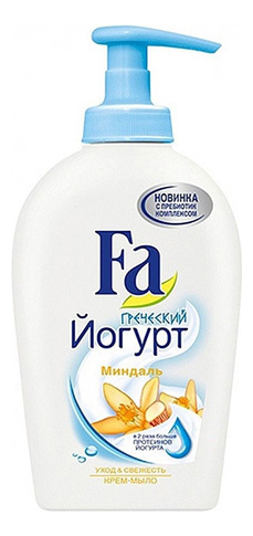 

Жидкое мыло Греческий Йогурт Миндаль 250мл