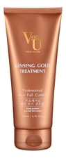 Von-U Маска для волос с экстрактом золотого женьшеня Ginseng Gold Treatment 200мл