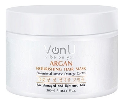 Маска для волос с аргановым маслом Argan Nourishing Hair Mask: Маска 300мл
