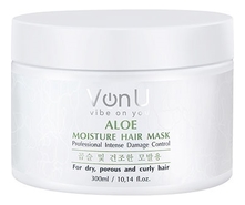 Von-U Маска для волос с экстрактом алоэ вера Aloe Moisture Hair Mask